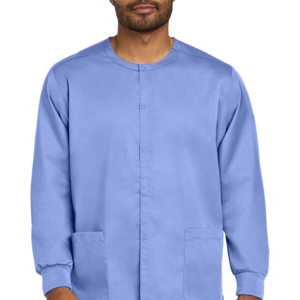 Unisex WorkFlex ™ Snap Front Scrub Jacket Thumbnail