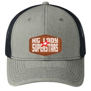 Snapback Trucker Cap w/ Leather Patch Thumbnail