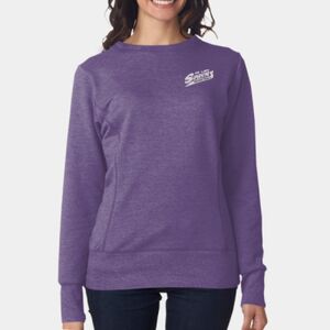 Ladies French Terry Crewneck Sweatshirt Thumbnail